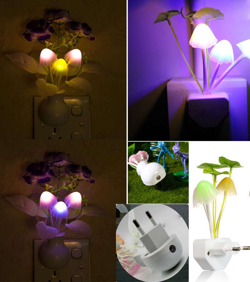 The Green Plants On The Wall LED Night Light